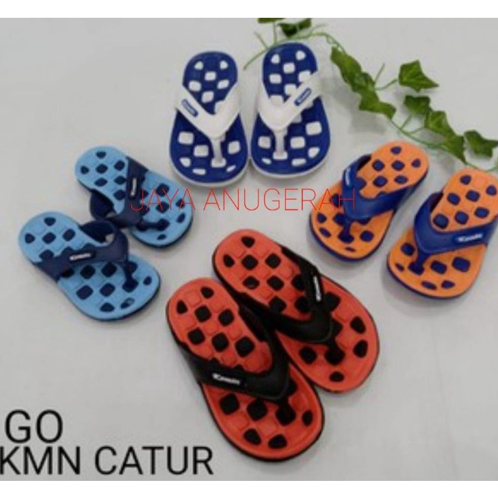 COD SANDAL JEPIT ANAK MOTIF CATUR MERK KOMIN K2333