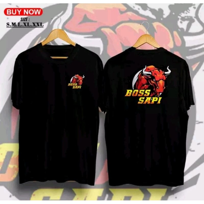 KAOS BOS SAPI// KAOS PETERNAK SAPI INDONESIA