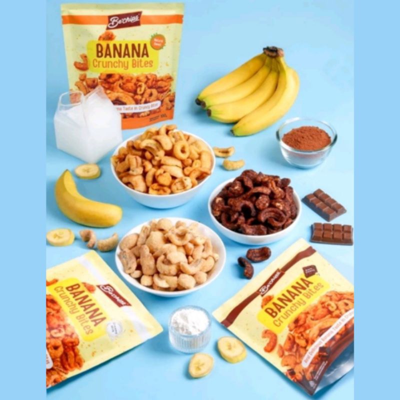 

Bechips banana crunchy bites / keripik pisang / rambak pisang