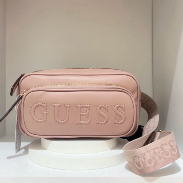 Guess Nemy Mini Pink Waist Belt / Sling Bag Original