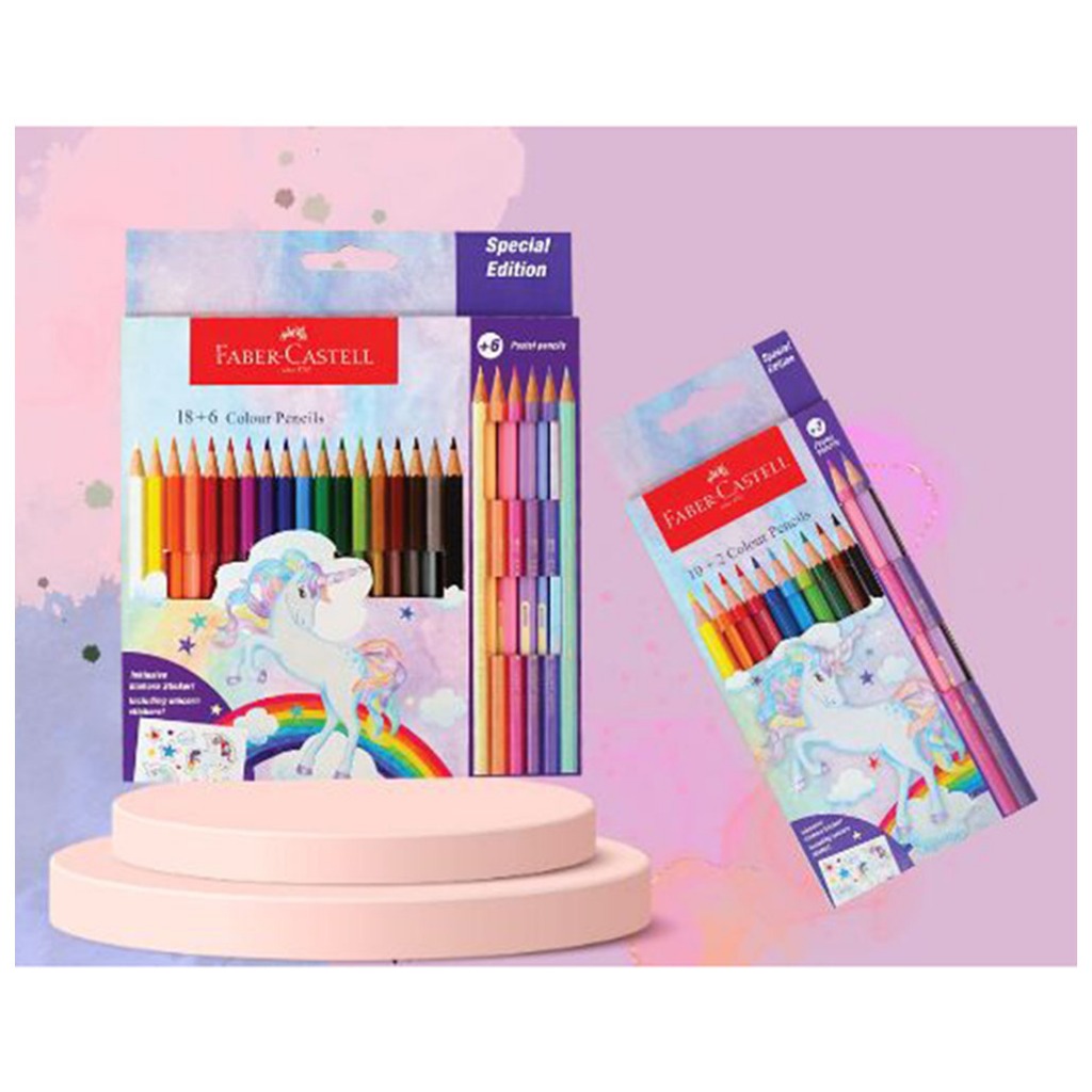 

Pensil Warna Faber Castell Colour Pencil Unicorn Edition