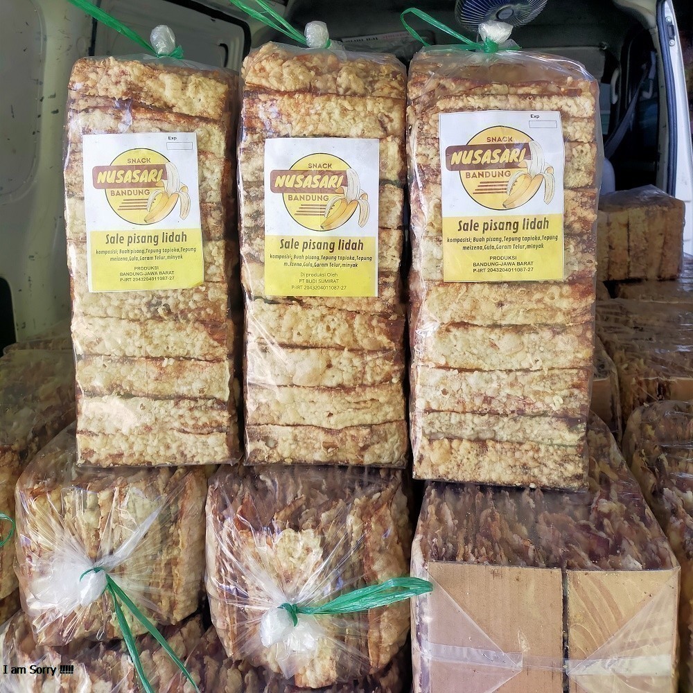

Keripik Sale Pisang Lidah Bandung 1kg
