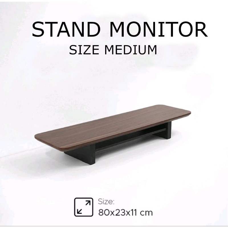 Stand monitor pc dudukan monitor/dudukan tv minimalis lapisan hpl taco