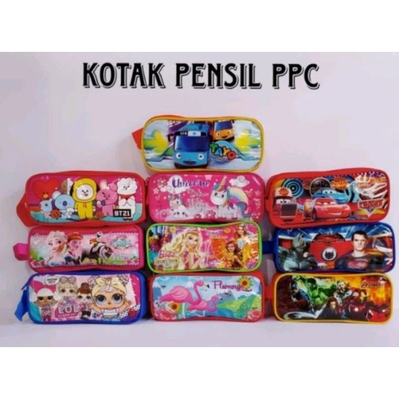

Kotak Pensil Pc Motif Karakter Ukuran Besar / Dompet Pensil