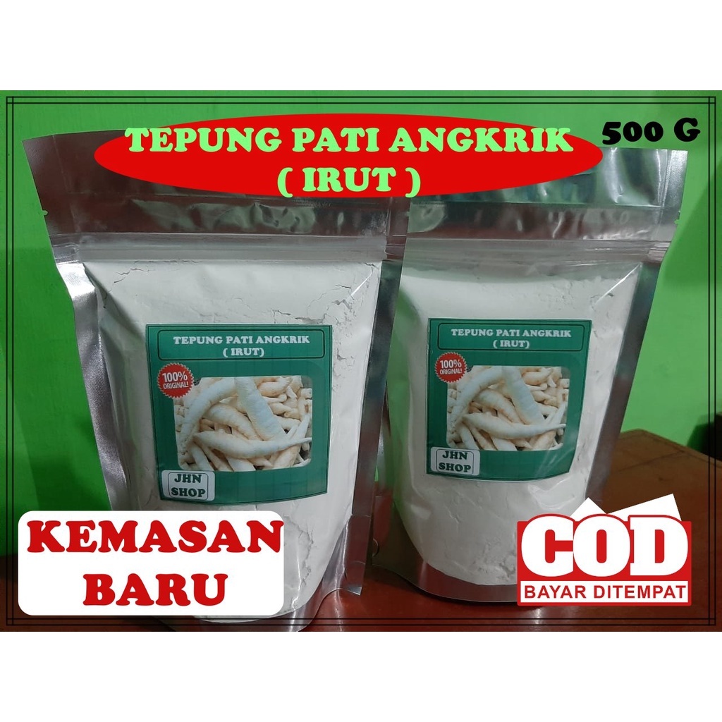 Tepung Sagu Garut Asam Lambung Angkrik Irut Asli