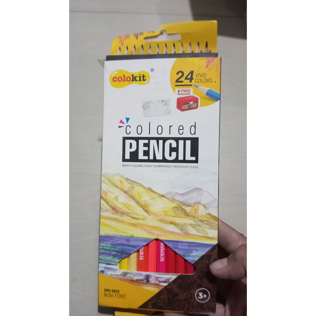 

Pensil Warna Flexoffice Colokit 12 Warna Panjang CPC-C012