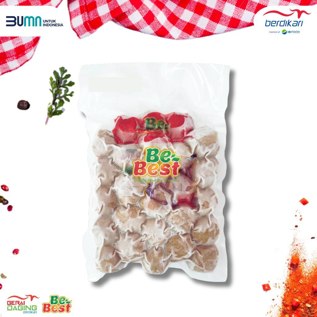 

Gerai Daging Berdikari – Super Meatball BeBest 375 gr / Bakso Sapi Super