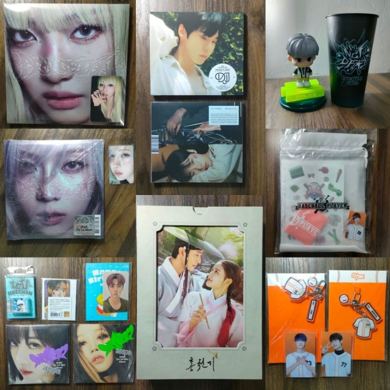 [READY INA] OFFICIAL MD ALBUM NCT AESPA Armageddon my power hottracks sealed unsealed ningning winte