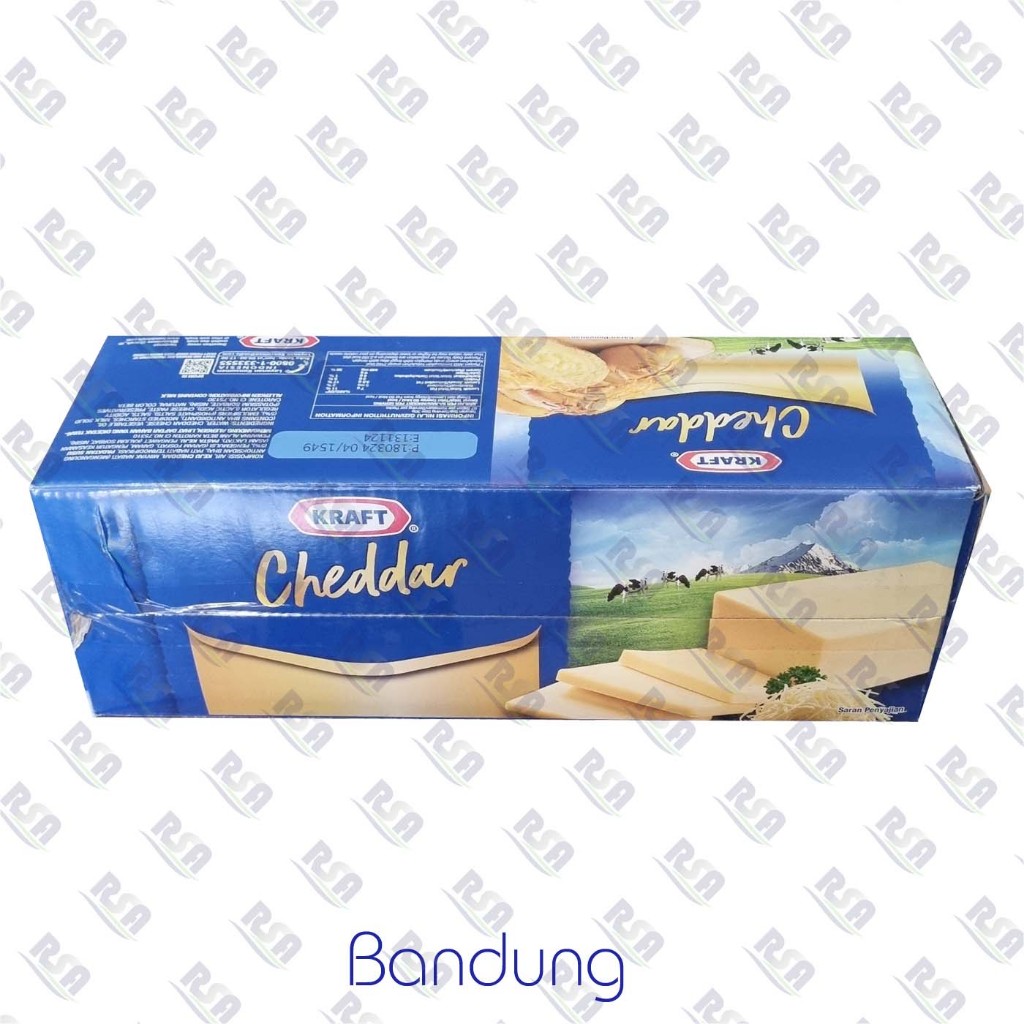 

Keju Cheddar Kraft Loaf 2 Kg