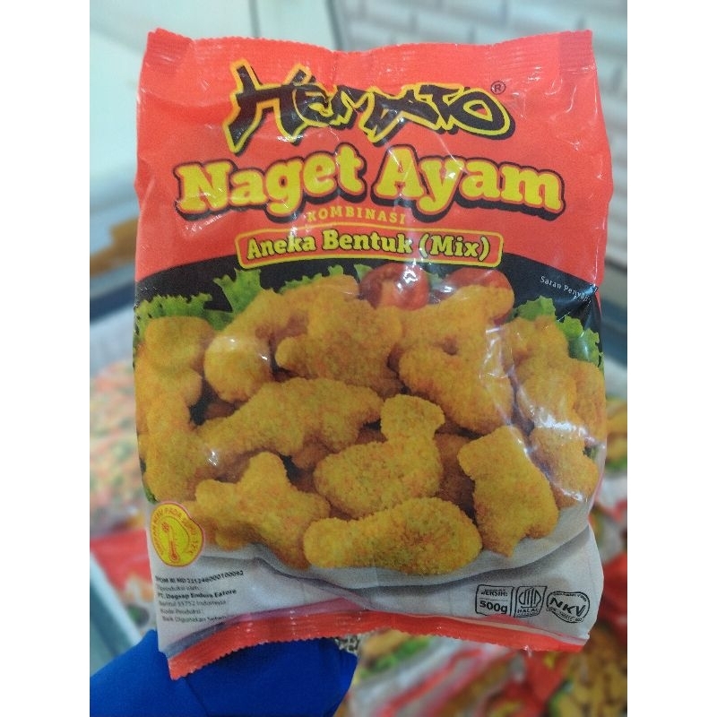 

naget hemato mix 500gr bentuk karakter