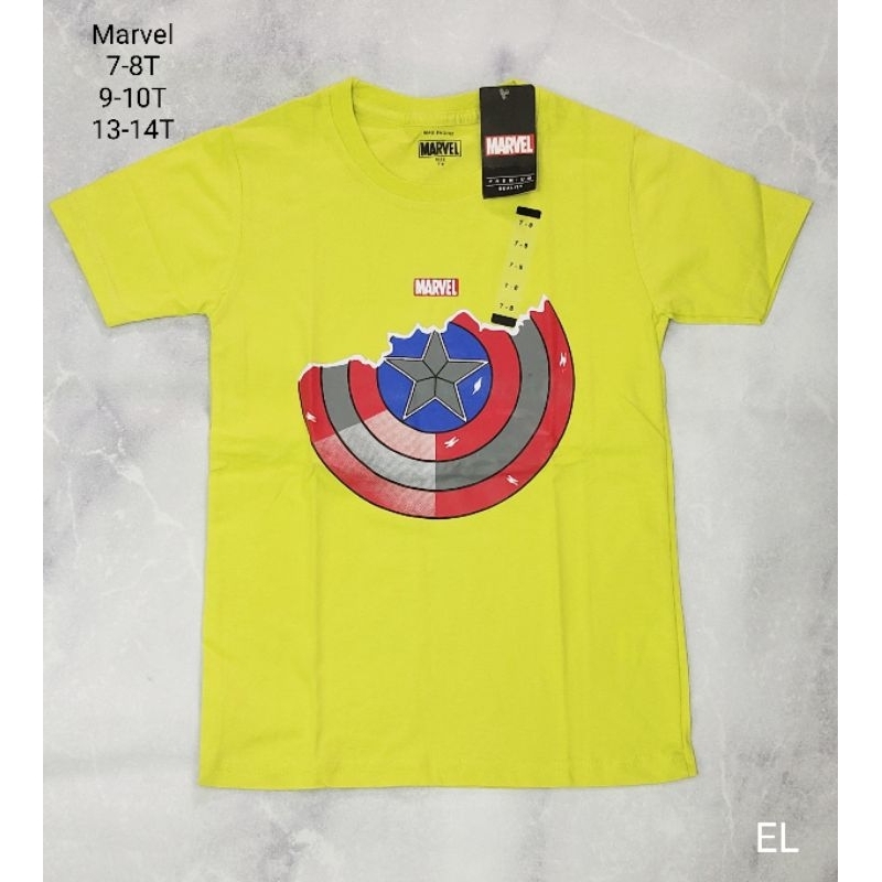 Toko Ken 05 - kaos Marvel size junior motif terbaru