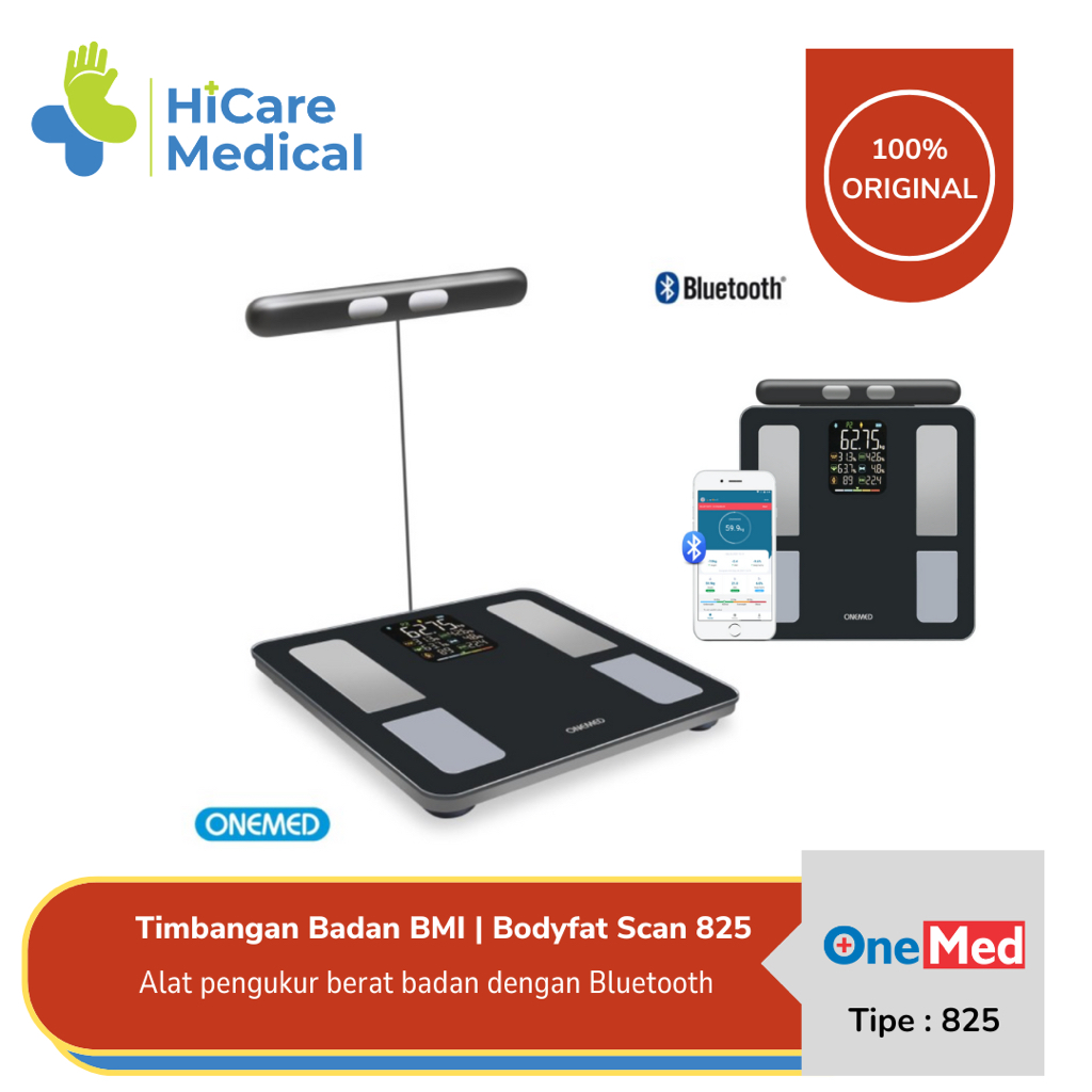 Onemed Timbangan BMI Body Fat Monitor 825