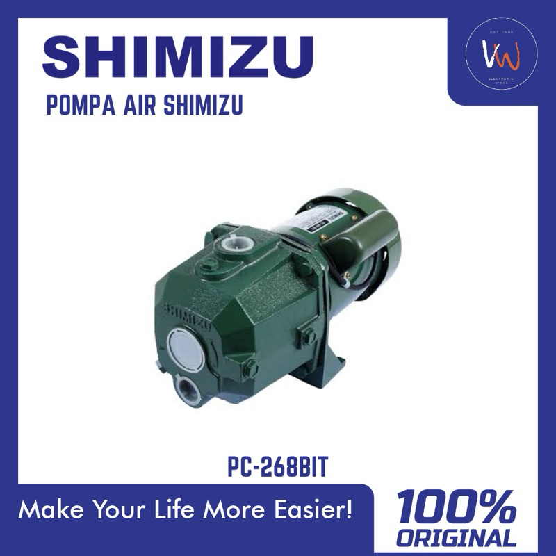 Pompa Air Sumur Dalam Jet Pump Shimizu PC-268BIT / Pompa Jet Pump Shimizu