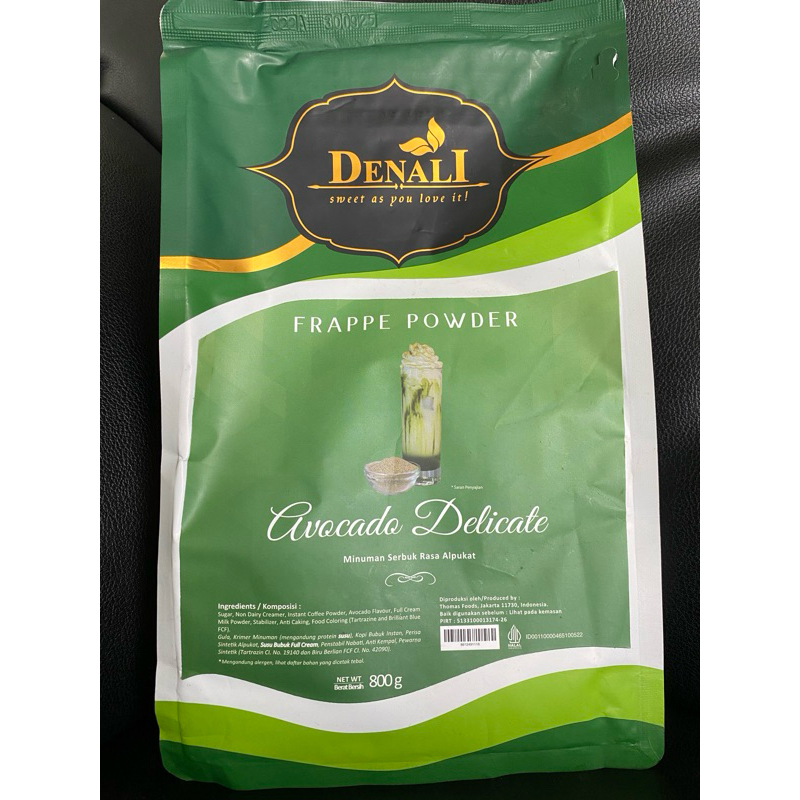 

Denali Frappe Powder - Avocado Delicate