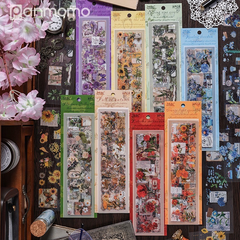 

Stiker Bunga - Love All Seasons Diary Deco Stickers