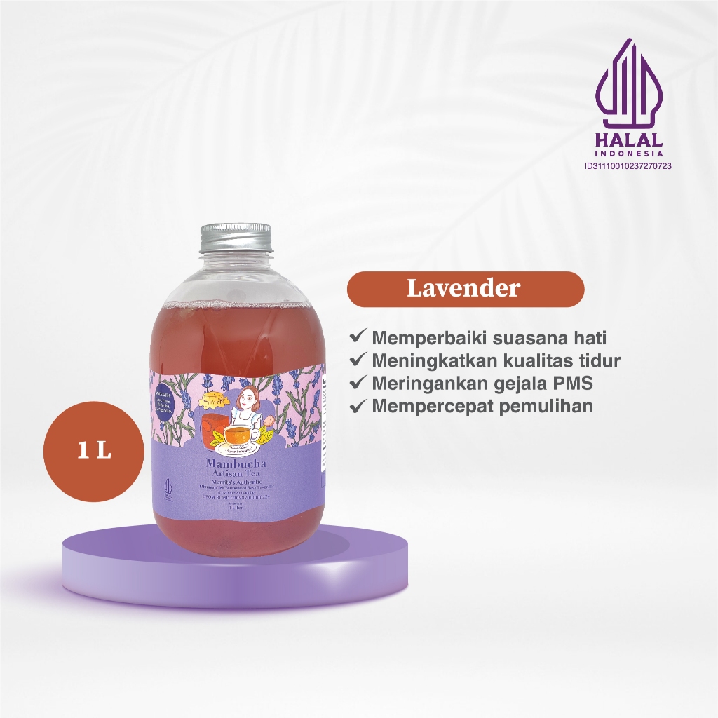

XMASTER KOMBUCHA LAVENDER MAMBUCHA 1 LITER