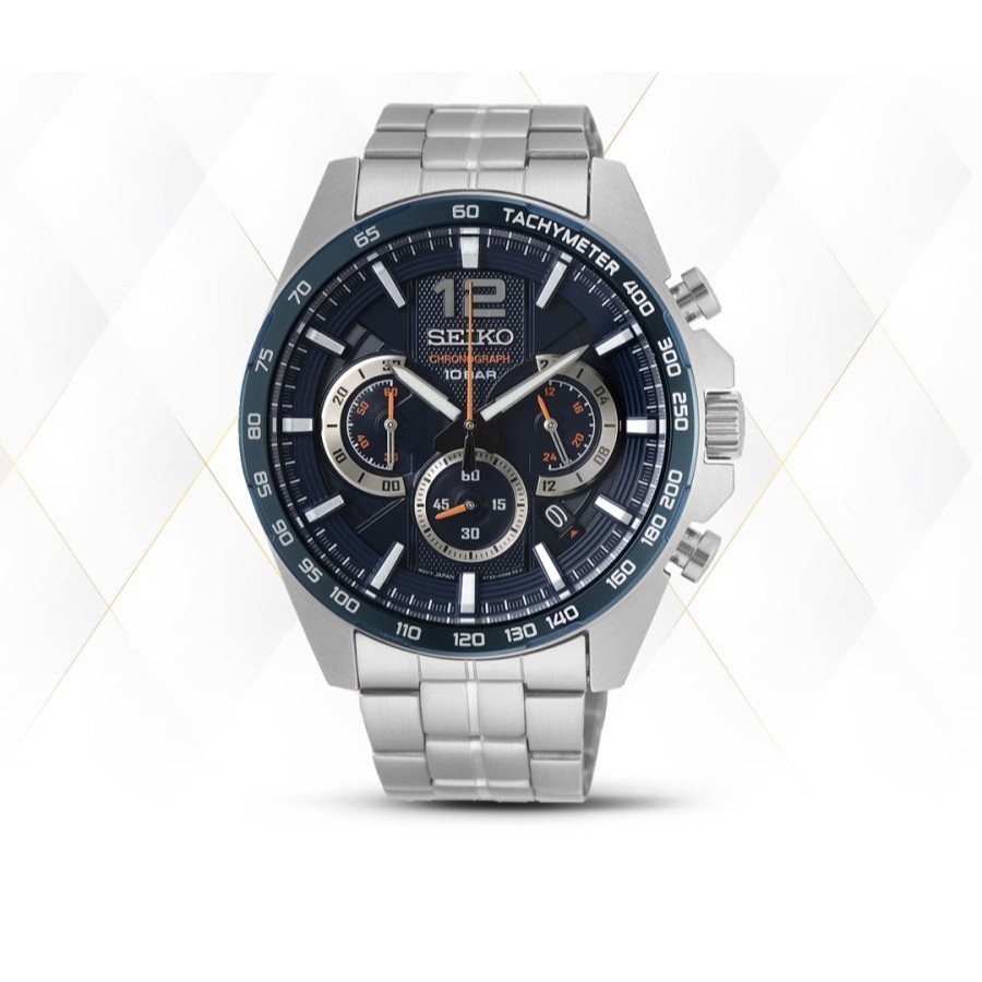 Jam Tangan Pria Seiko Chrono SSB345P1 Original