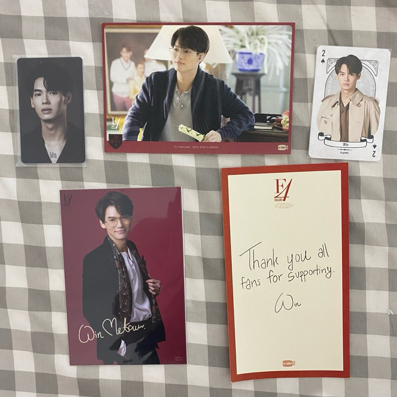 OFFICIAL GMMTV PHOTOCARD TAY TAWAN NEW THITIPOOM WIN METAWIN OHM PAWAT DEW JIRAWAT EARTH MIX SIGNATU