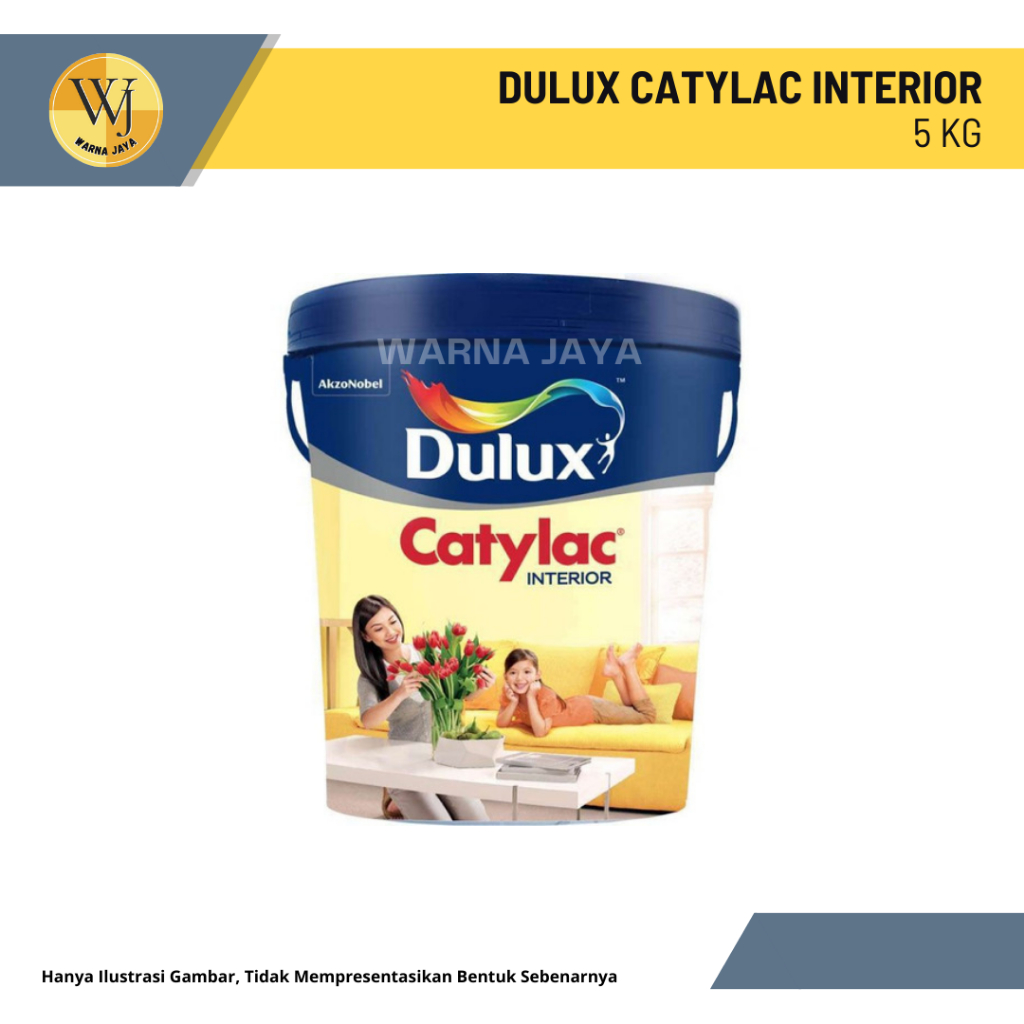Cat Tembok Dulux Catylac Interior 5 Kg /Dulux