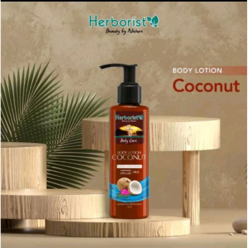 Herborist Hand & Body Lotion Coconut Mencerahkan | Melembabkan | Body Lotion Coconut | Body Lotion H