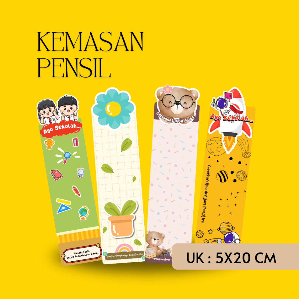

Kemasan Pensil - Kado Pensil - MPLS