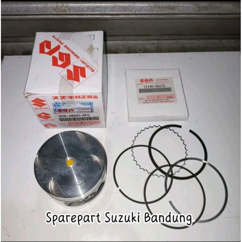Paket Piston Seher dan Ring Seher OS 0 Standar Motor Thunder 250 GSX 250 Original SGP