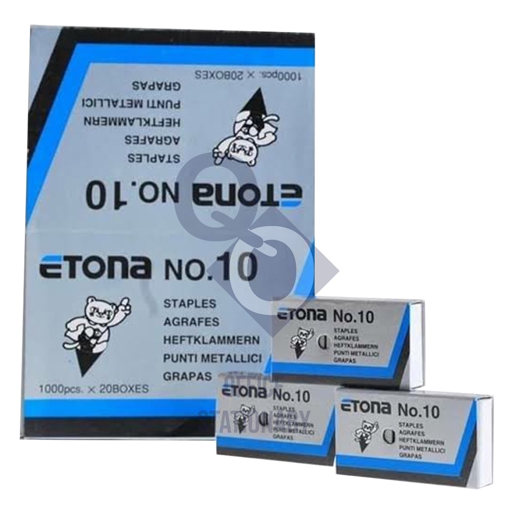 

Isi Staples Stapler Hekter Etona no 1 1 pack g A5D2