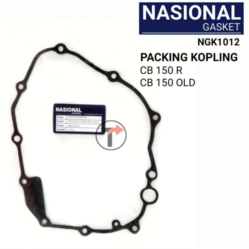 Paking Packing Kopling CB 150 R, CBR 150 Old merk Nasional NGK1012