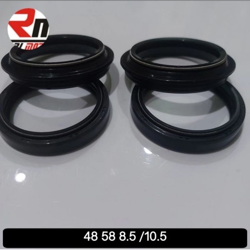 SEAL SHOCK UP SIDE DOWN 48 58 8.5/10.5 YZ YZF YZFX CRF KXF 250 250F 250R UPSIDE DOWN UPSIDE-DOWN UPS