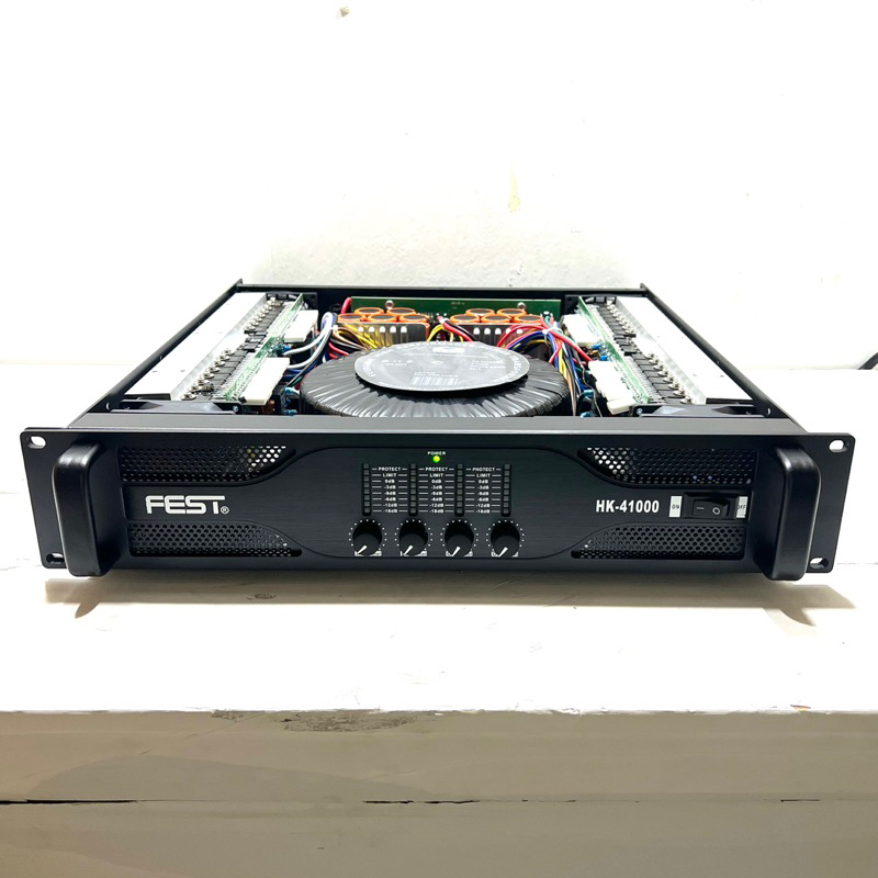 Power Fest HK 41000 Original Amplifier 4 Channel HK41000