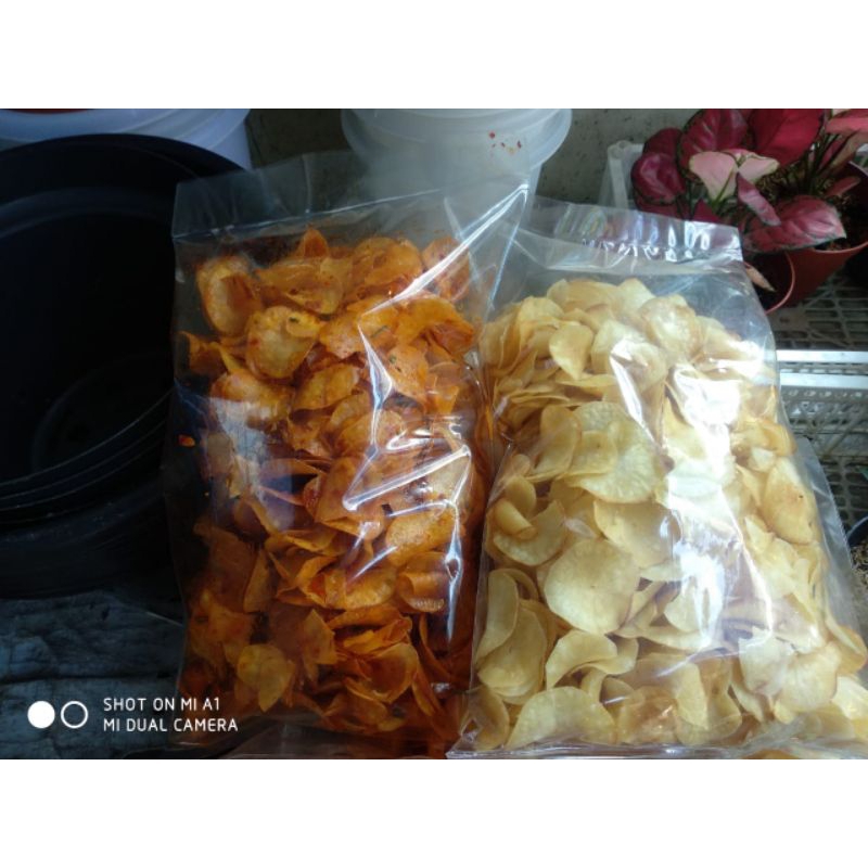 

keripik ubi / singkong original enak sehat