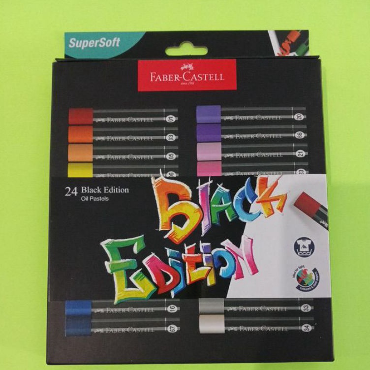 

Crayon 24 Warna BLACK Edition Faber Castell l R7P3