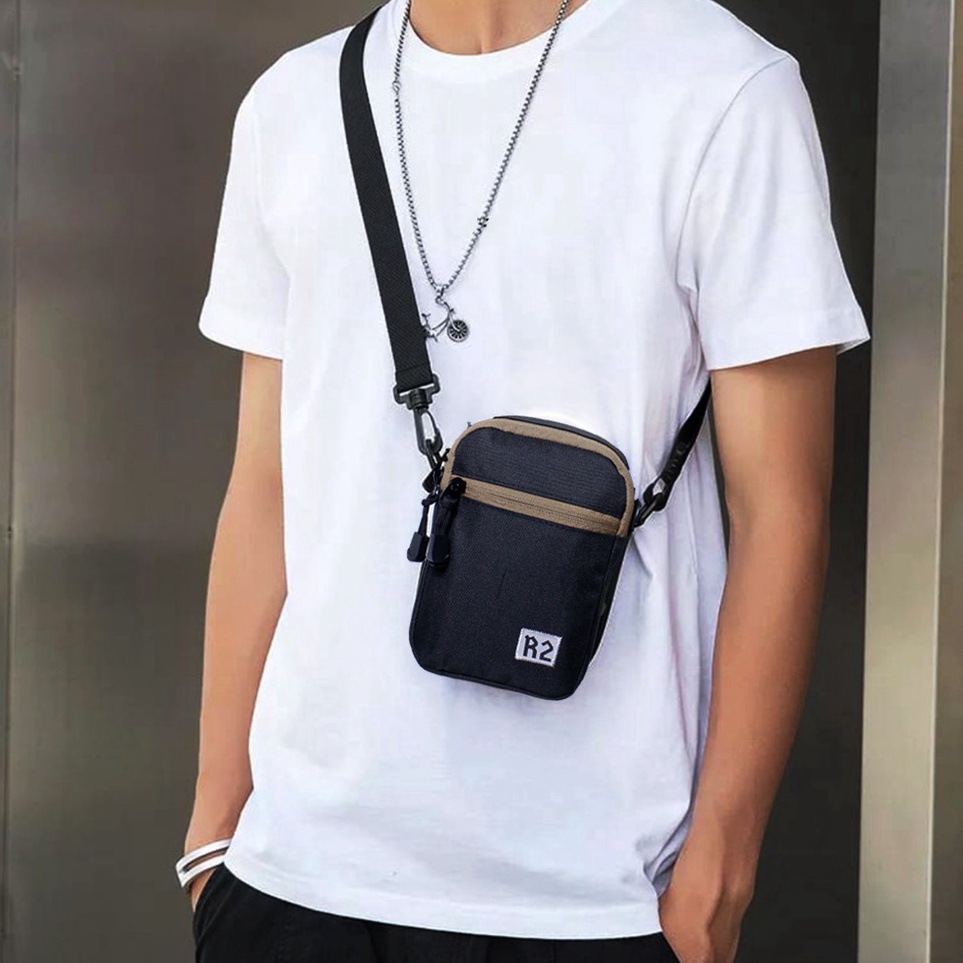 KODE B46G TAS TRENDY KEKINIAN PROMO TERLARIS Tas Leher Selempang HP Gantung Leher Unisex Pria Wanita