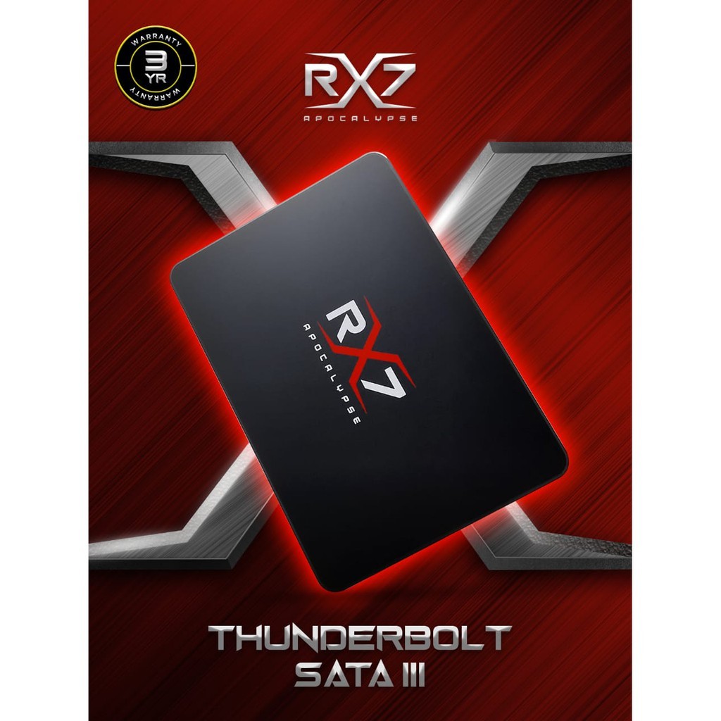 Original SSD 128GB 256GB RX7 2'5 GARANSI RESMI 3THN 128 GB 256 GB SSD Sata