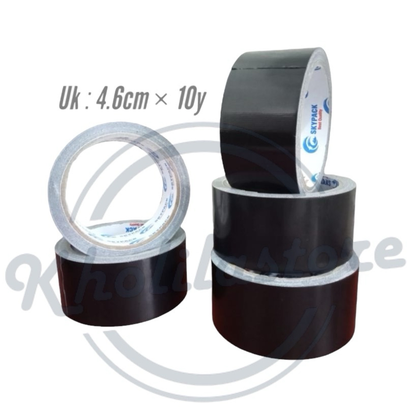 

Lakban Kain Hitam Skypack 46mm x 10 yard