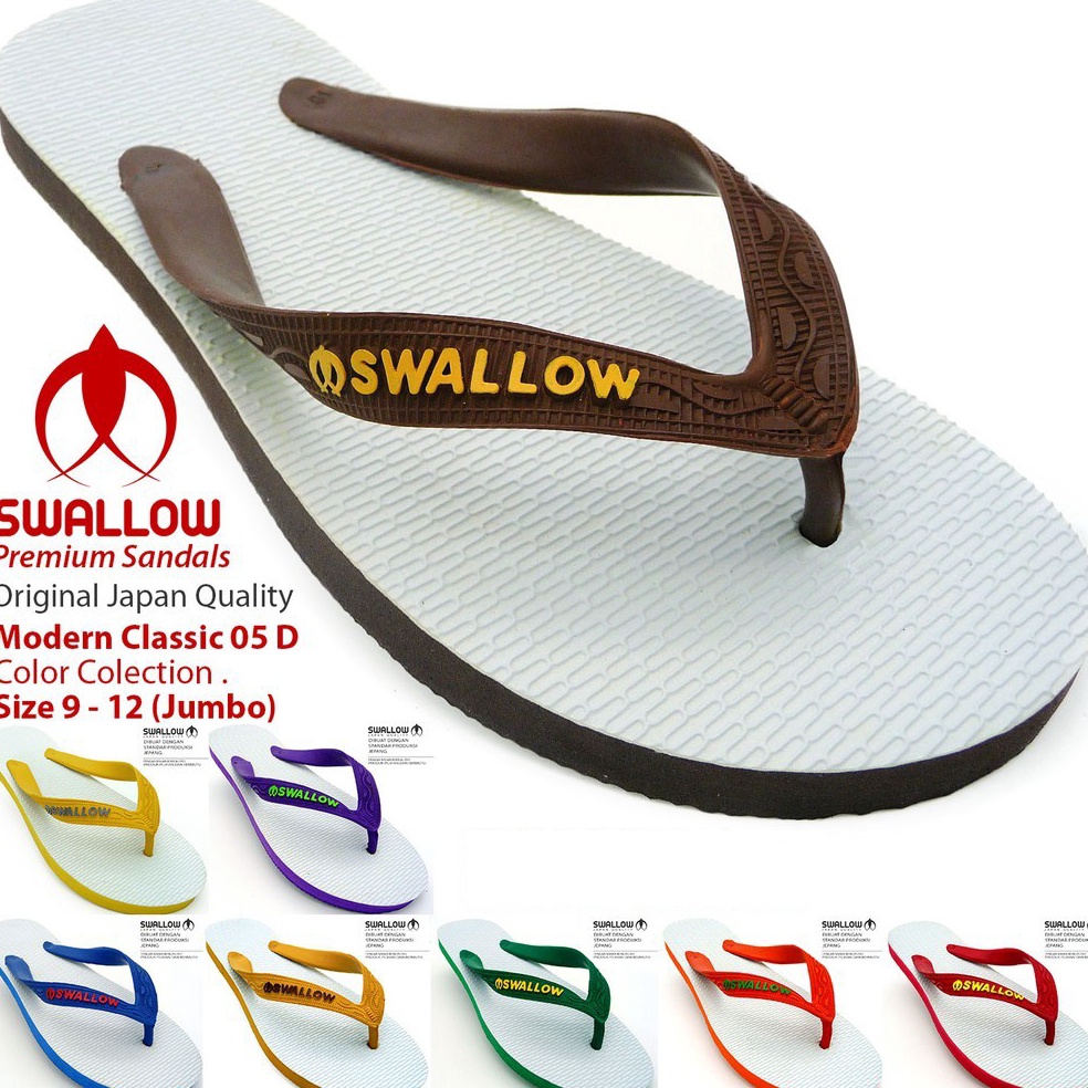 KODE H56O Original Sandal Swallow MODERN Classic 5 D Color Collection Uk 95  12 Jumbo Size SWLMDRN 2
