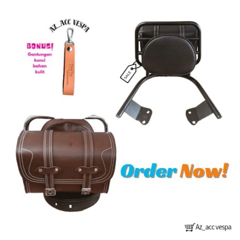 Backrack Honda stylo behel sandaran stylo aksesoris Honda stylo