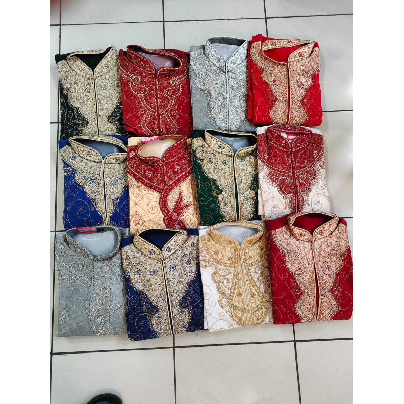 baju India / set  baju pria India lengkap / kurta sherwani / set baju pria India / baju kurta / kurt