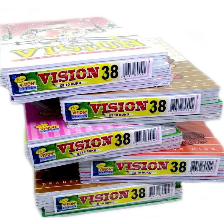 

KODE C23R BUKU TULIS 38 lembar 1 pack isi 1 buku