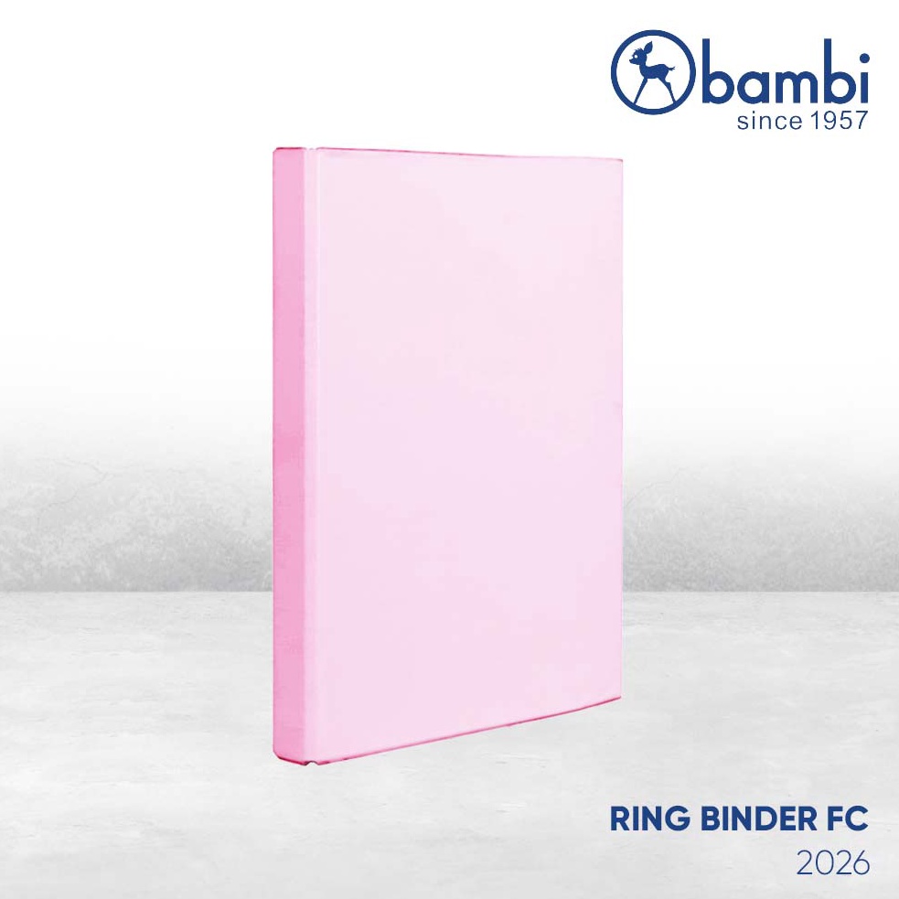 

Bambi Ring Binder Folio 2 Ring SMALL SIZE 15 mm kode 226 p E1N7