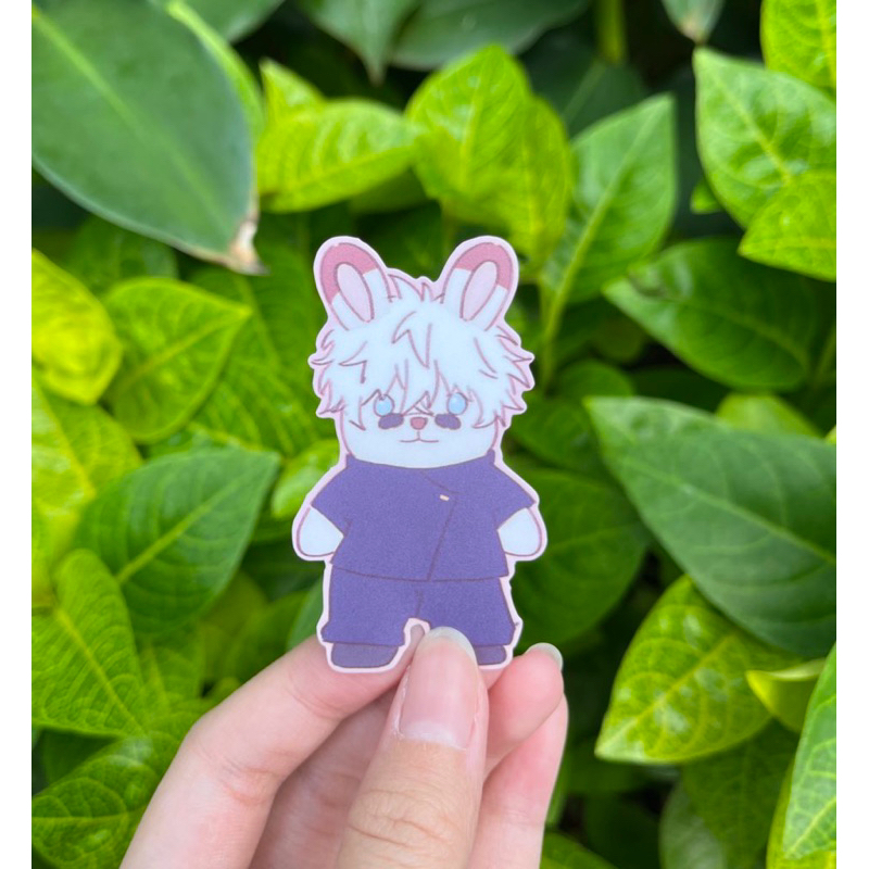 

Gojo Satoru x Iori Utahime Sylvanian Family Stickers & Keychain