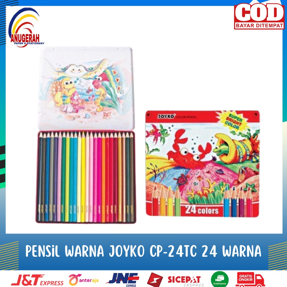 

PENSIL WARNA JOYKO CP24TC 24 WARNA PCS v I6S3