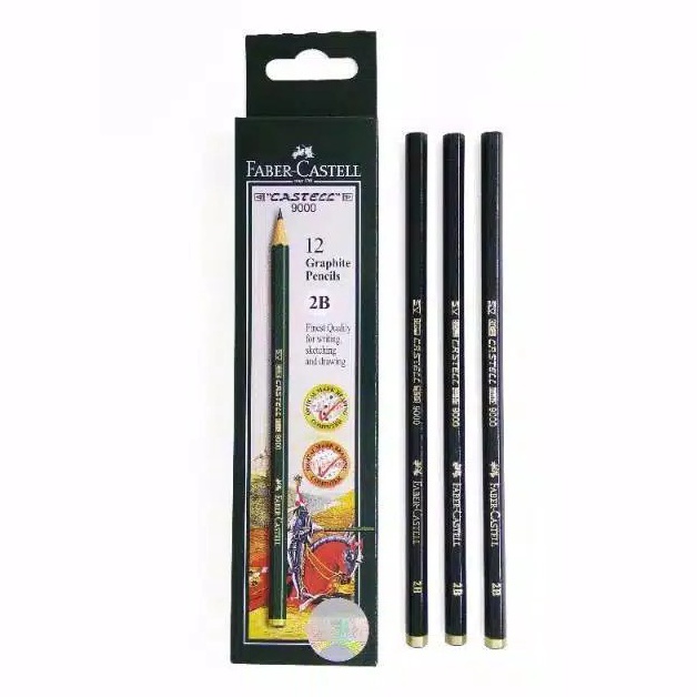 

Pensil 2B Faber Castell Lusinan q T6W5
