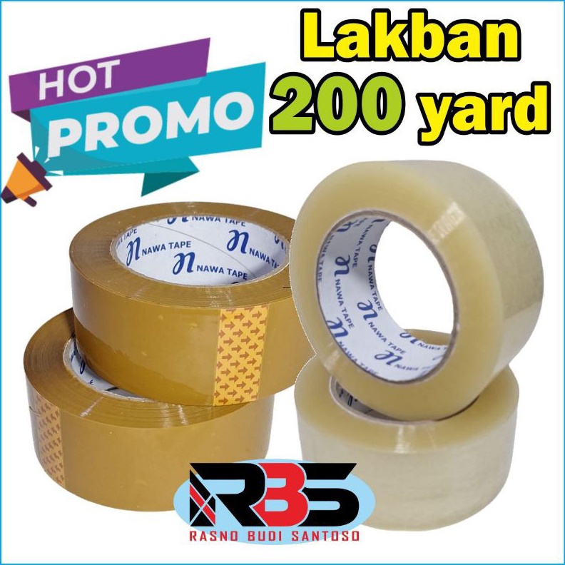 

LAKBAN BENINGLAKBAN COKLAT 2 YARD 6PCS f IW4