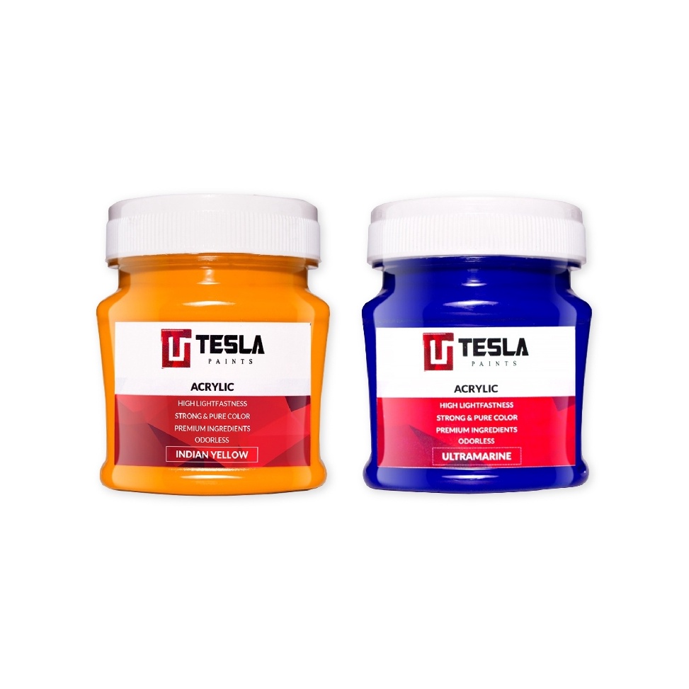 

Tesla Acrylic Paint Color 125ml Mural Titanium White y E1D6