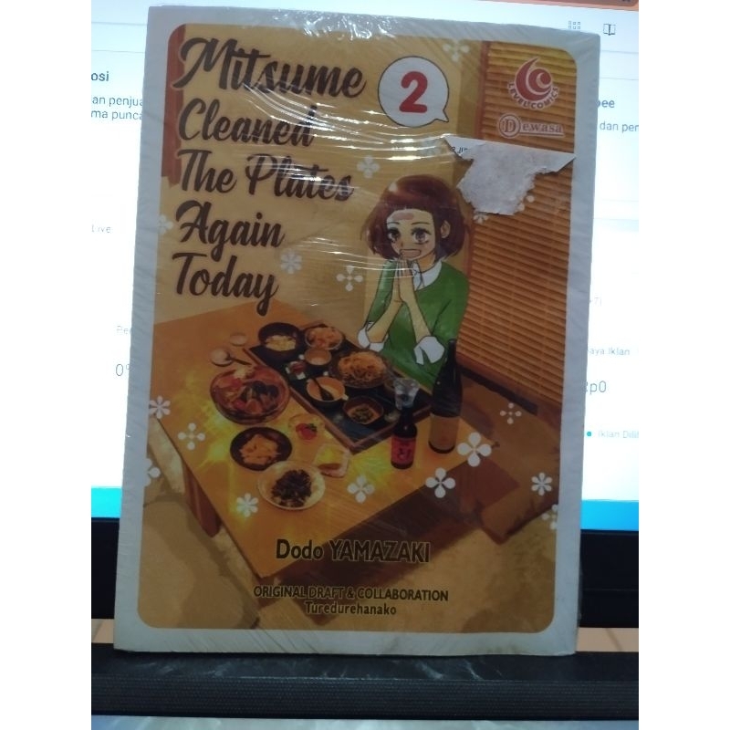 Komik Seri Mitsume Cleaned the plates again today Seri 2