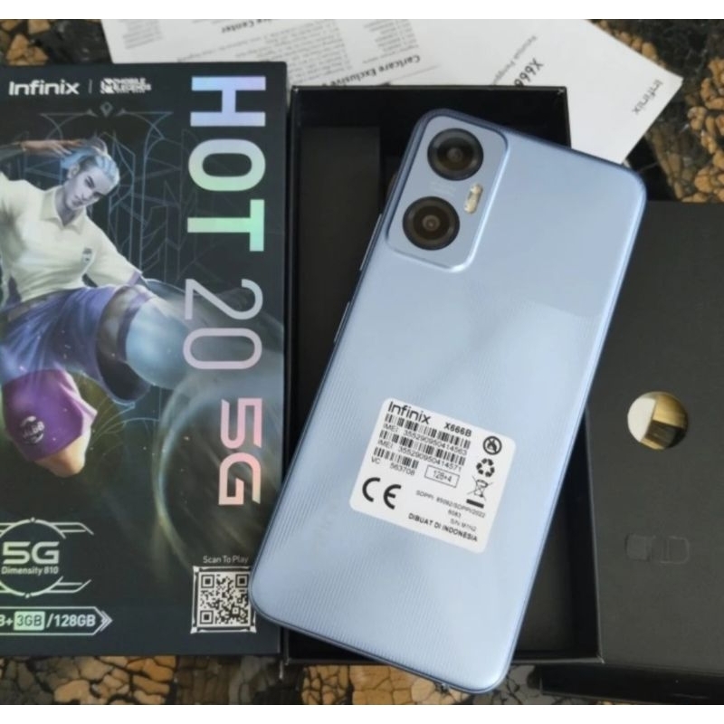Infinix Hot 20 5G ram 4/128Gb second