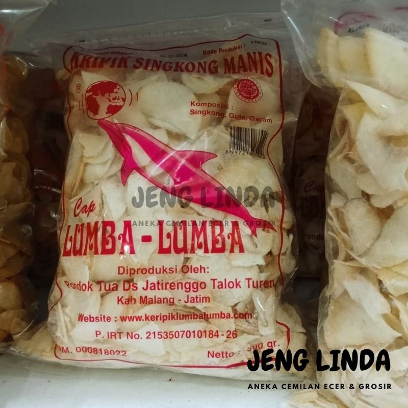 

Keripik Singkong Cap Lumba Lumba Rasa Manis 500gr by Jeng Linda