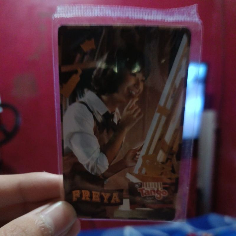 Photocard Tango X JKT Hologram Freya Official