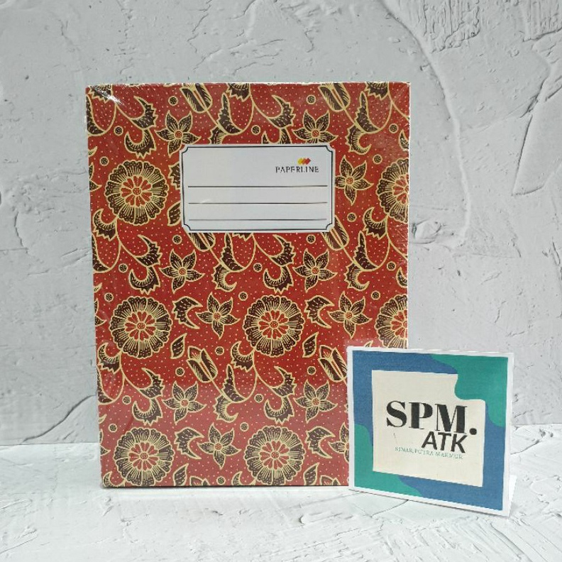 

KODE G22R Buku Hardcover Quarto Paperline 1 Lembar